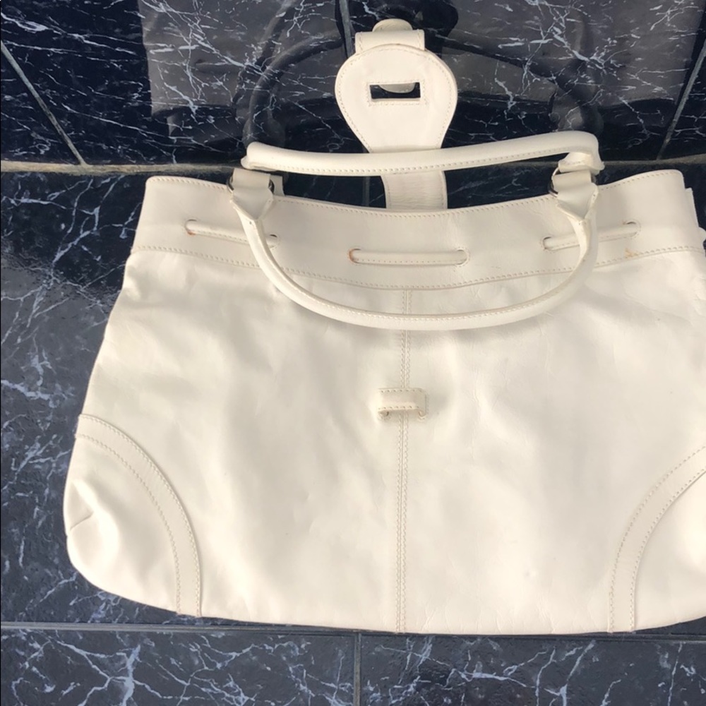 Balenciaga White leather purse 👛 Rare textured - Picture 4 of 13